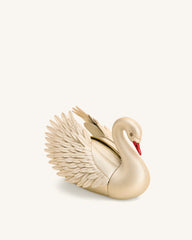 Alani Swan Shaped Crossbody Bag - Gold