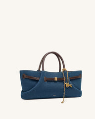 Maeve Tote Bag - Blue Denim