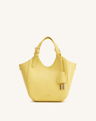 Ines Padlock Tote Bag - Yellow