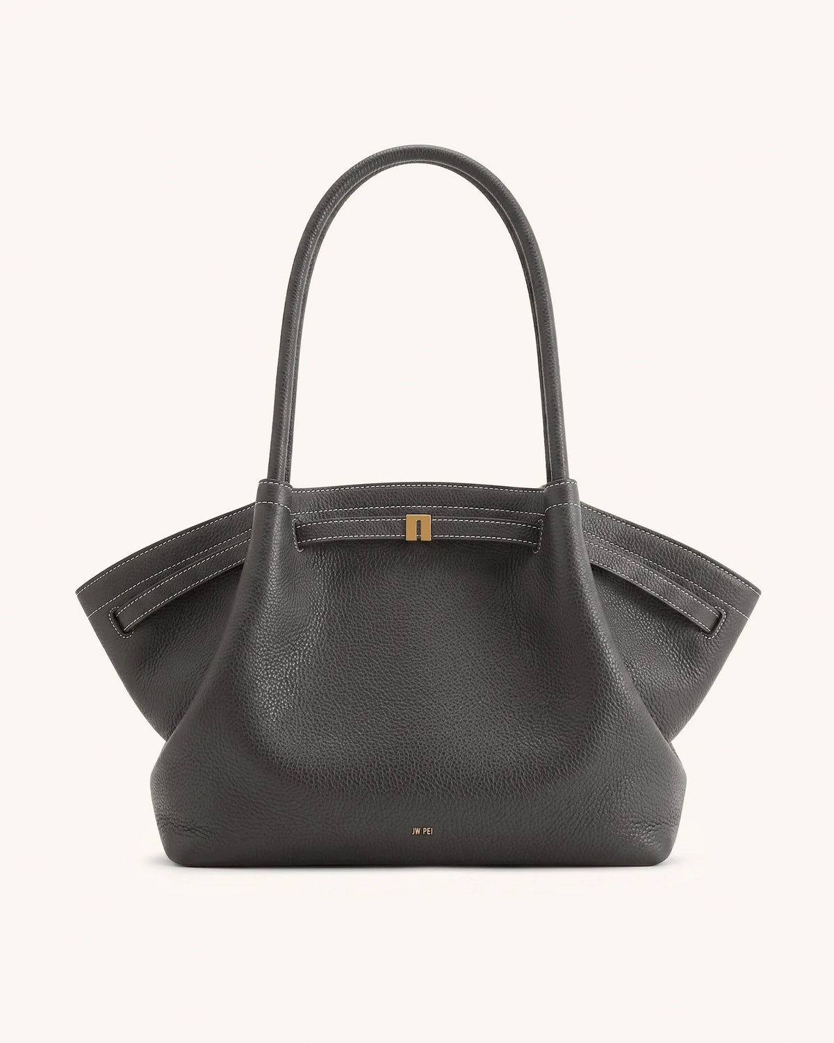 Hana Large Tote Bag - Dark Gray