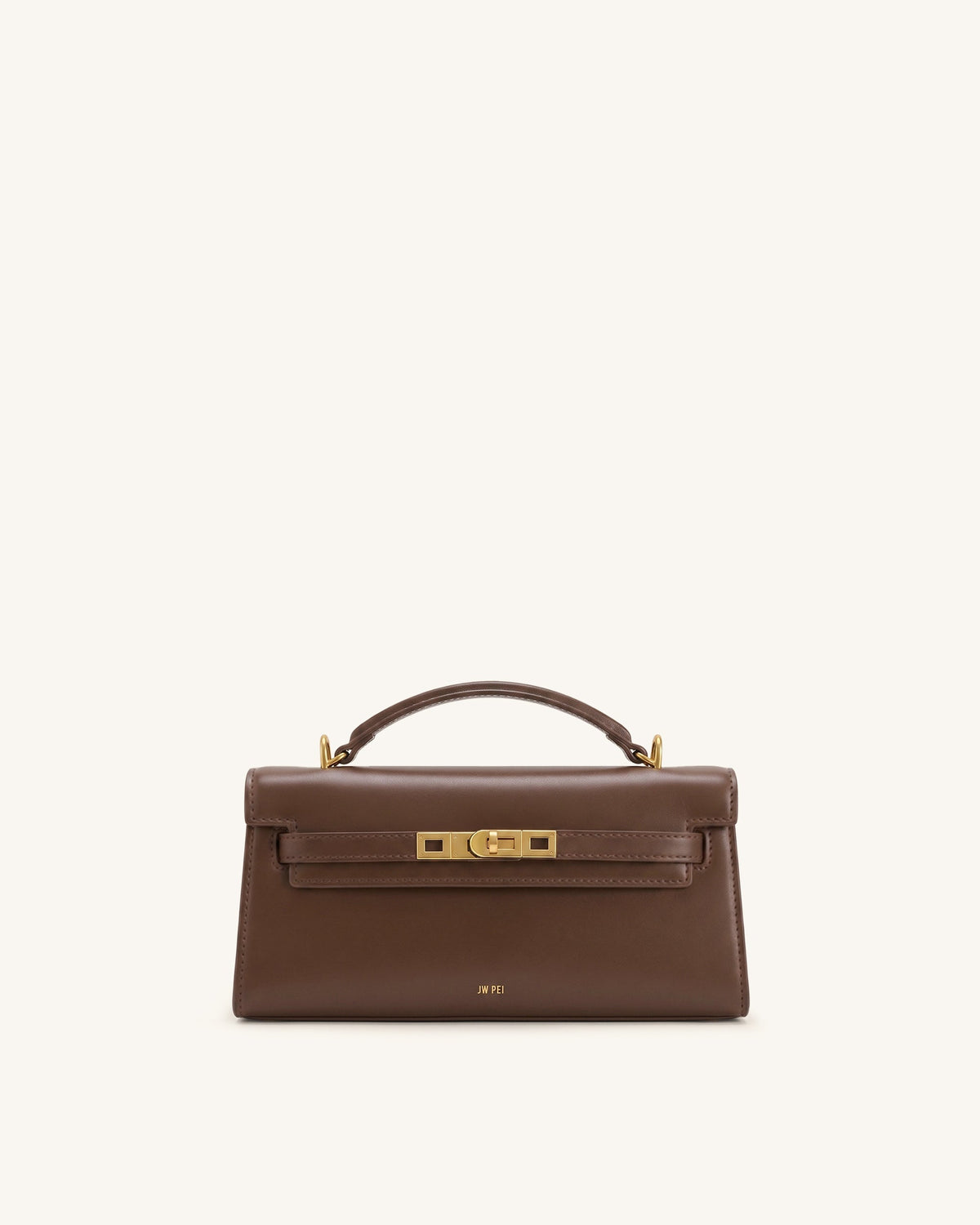 Noor Top Handle Bag - Amber Brown