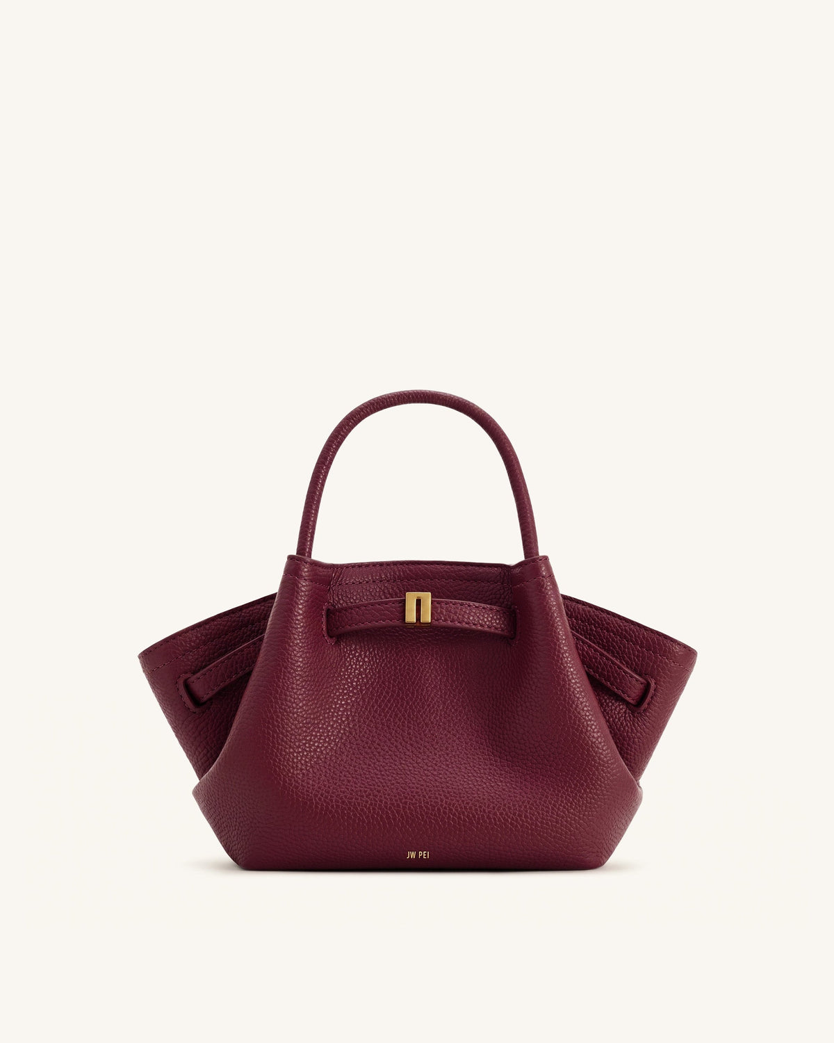 Hana Mini Tote Bag - Burgundy