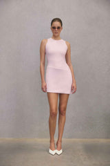CURAAE Zahara Mini Dress in Pink