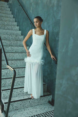 Sia Sweetheart Gown in White
