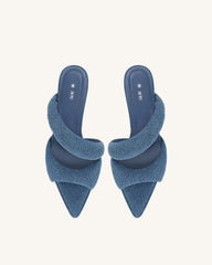 Sara Mule Denim - Blue