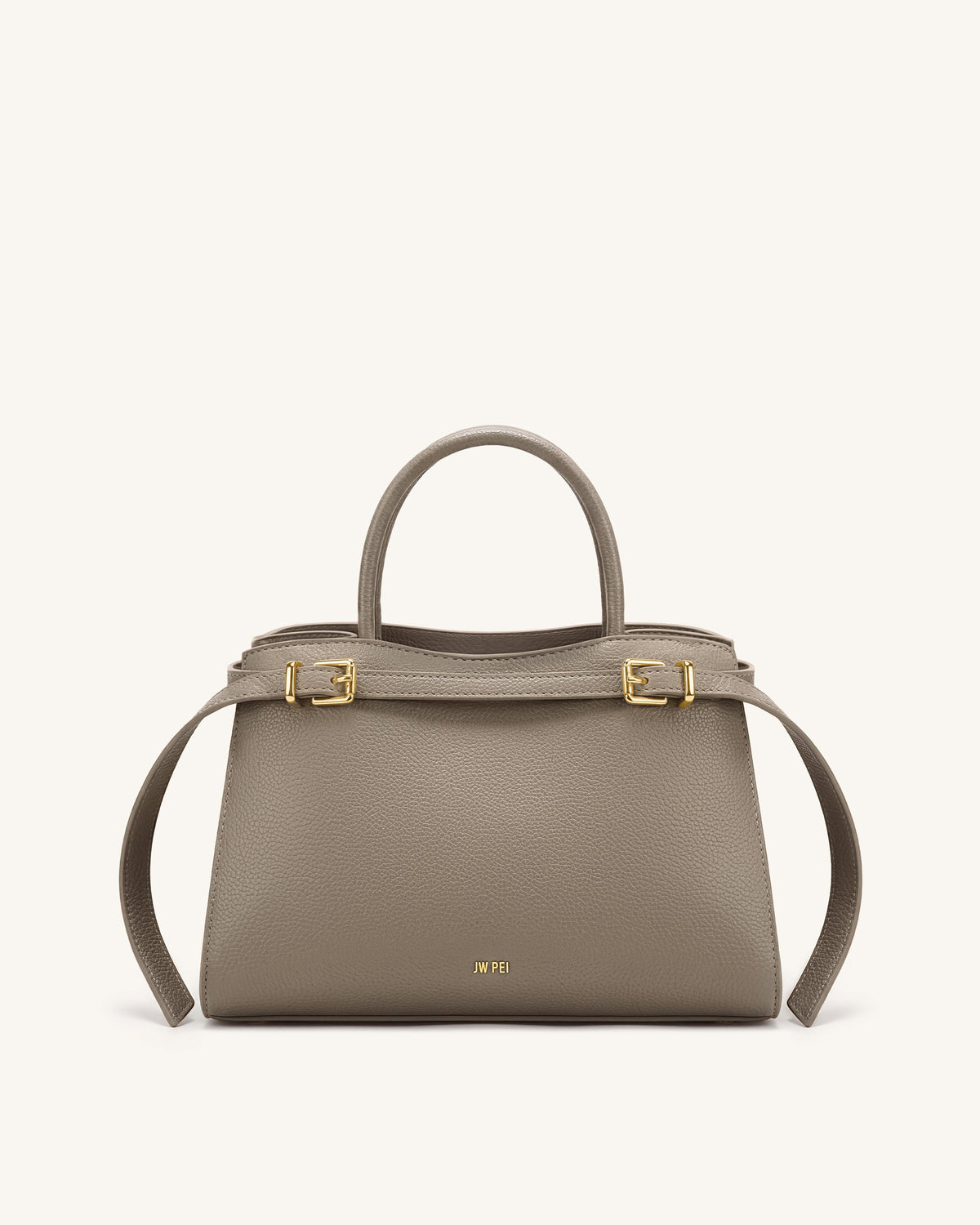 Ella Structured Tote - Taupe