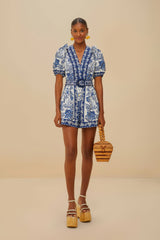 Off-White Shell Garden Romper