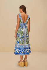 Off-White Tropicance Midi Dress