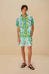 Sand Tropical Tapestry Shorts