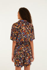 Multicolor Flying Toucans Shorts