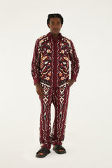 Sand Ainika Pineapple Ikat Shirt