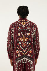 Sand Ainika Pineapple Ikat Shirt