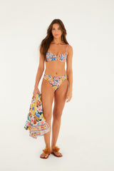 Multicolor Floraline Sarong