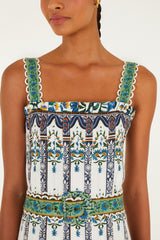 Off-White Manoela Belted Maxi Dress