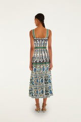 Off-White Manoela Belted Maxi Dress
