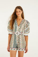Off-White Fruit Beauty Mini Cut Out Romper