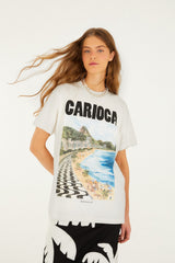 Off-White Landscape Carioca  Relaxed T-Shirt