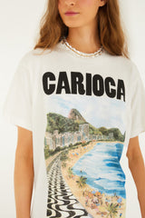 Off-White Landscape Carioca  Relaxed T-Shirt