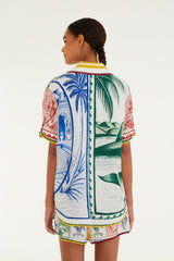 Multicolor Brasil Vintage Shirt