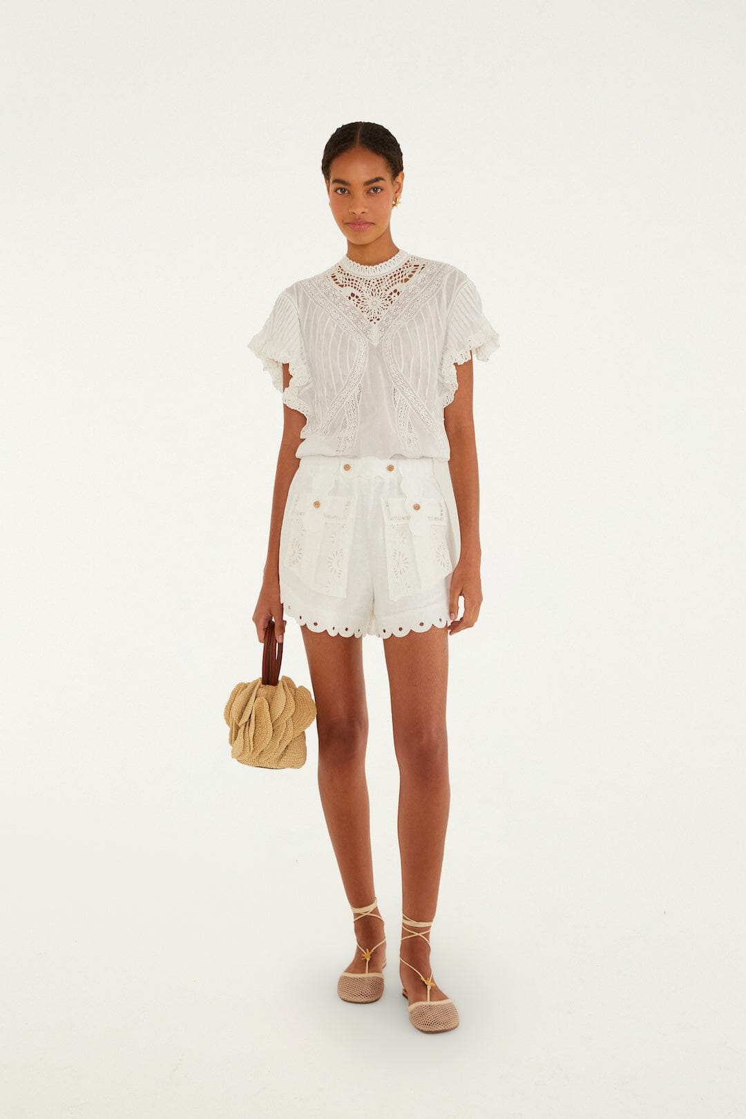 Off-White Artisanal Short