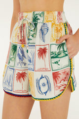 Off-White Brasil Vintage Crochet Shorts