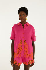 Pink Fruit Richelieu Artisanal Shirt