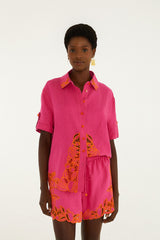 Pink Fruit Richelieu Artisanal Shorts
