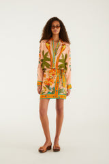 Multicolor Birds Shirt