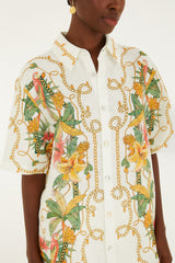 Off-White Tropical Royalty 3d Shirt