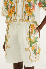 Off-White Tropical Royalty 3d Details  Shorts