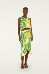 Off-White Amazon Graphic Midi Skirt