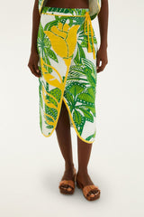 Off-White Amazon Graphic Midi Skirt