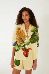 Yellow Banana Grapes Shirt