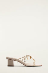 Off-White Sea Block Heeled Sandal