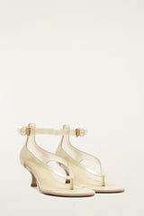 Off-White Jelly Heel Sandal