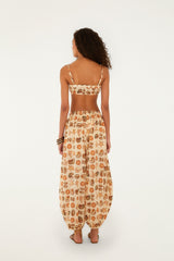 Sand Marine Shells Balloon Pants