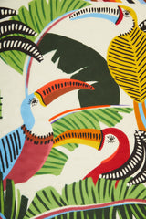 Toucan With Foliage Scarf