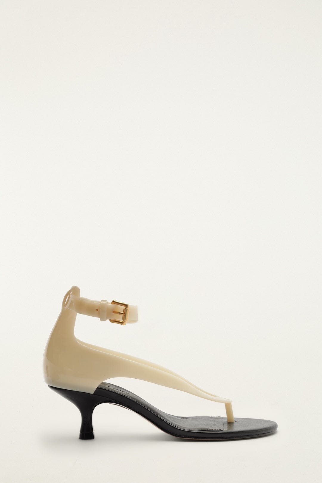 Off-White Jelly Heeled Sandal