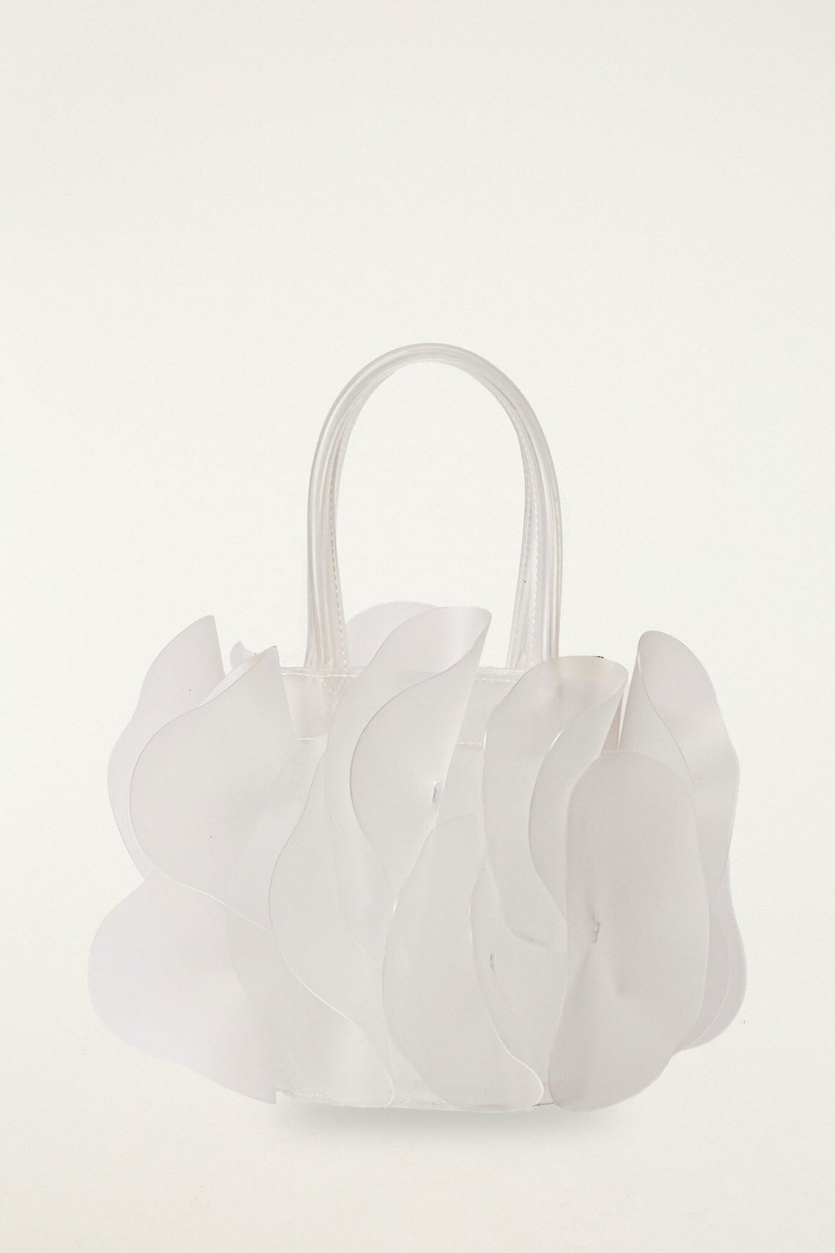 White Jelly Flower Bag