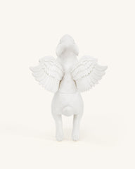 Flying Bunny Shaped Bag - White