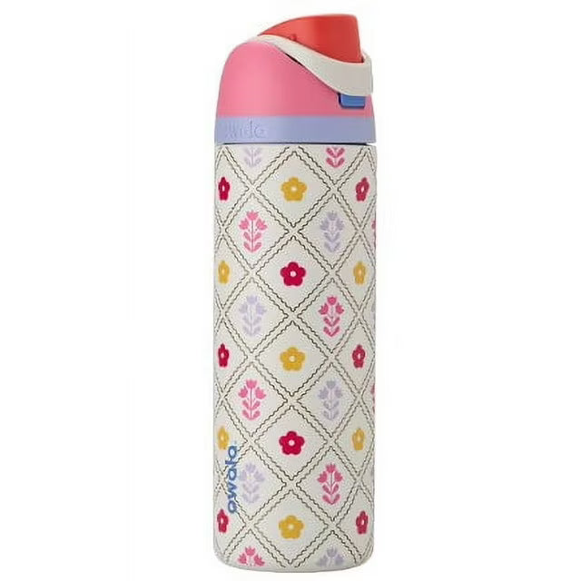 Owala 24 oz. FreeSip Stainless Steel Water Bottle – Garden Whimsy - Limited