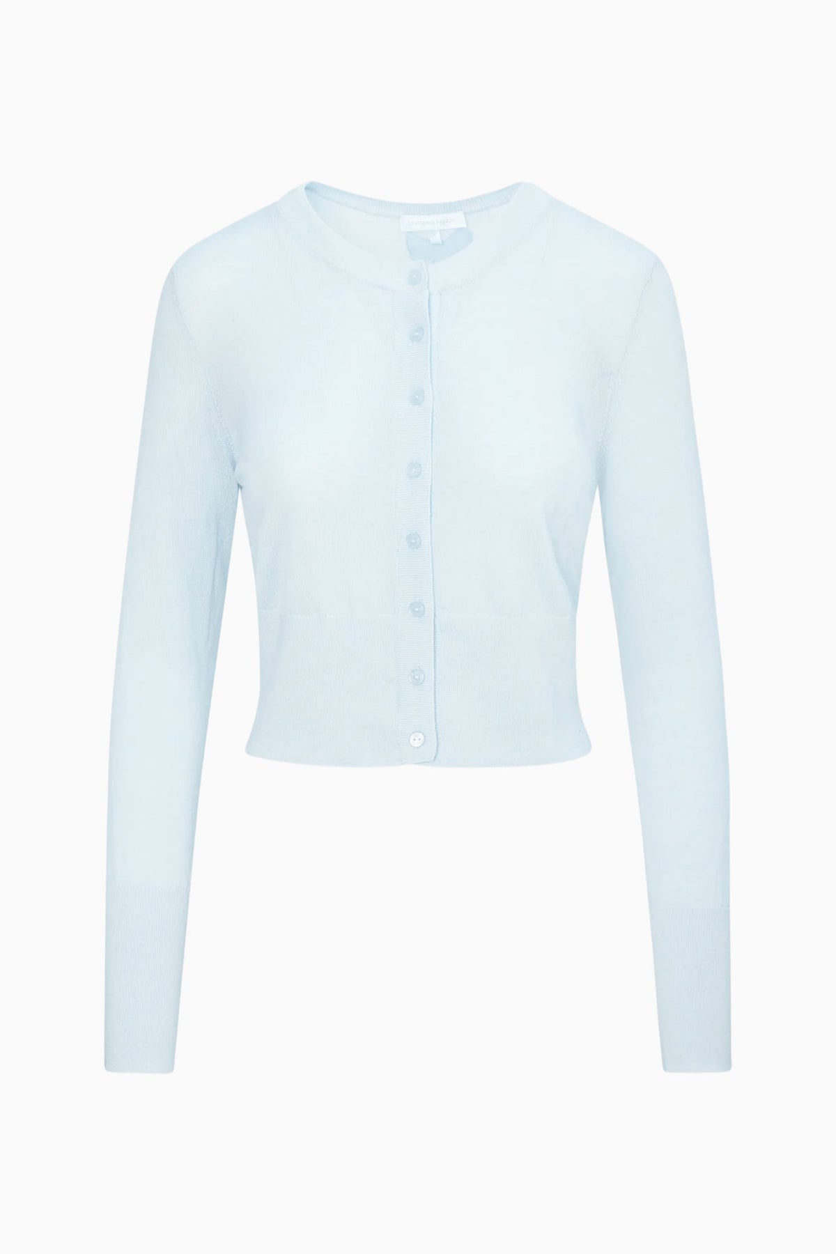 Adeanne Pastel Cashmere Cardigan - BLUE