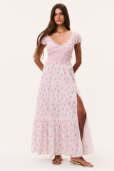 Amandla Floral Cotton Maxi Dress