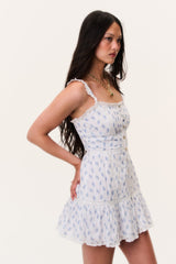 Andela Indigo Cloud Mini Dress