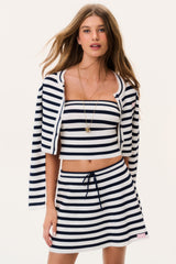 Jeanie Stretch Knit Mini Skirt