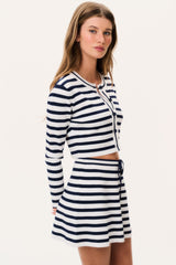 Jeanie Stretch Knit Mini Skirt