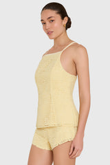 Alaska Top in Crochet Lace