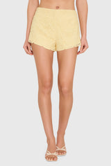 Brynley Shorts in Crochet Lace