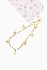 Case-Mate x LoveShackFancy Anchor Card Phone Charm - Gold w/ Charms