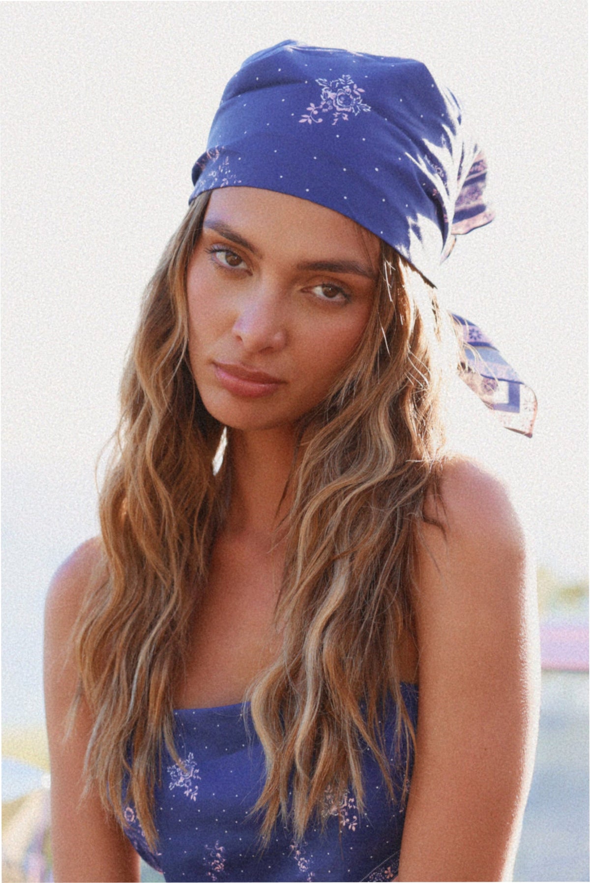 Labrina Floral and Paisley Head Scarf
